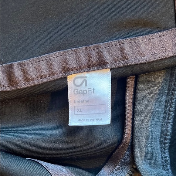GapFit Gray Zip-Up Hoodie - Picture 2 of 3